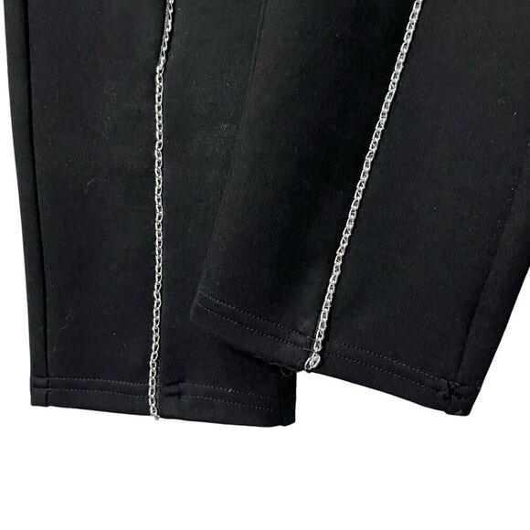 Superdown Stallion Chain Pants Black Slim Fit Trousers Women’s Size Large - Picture 6 of 14